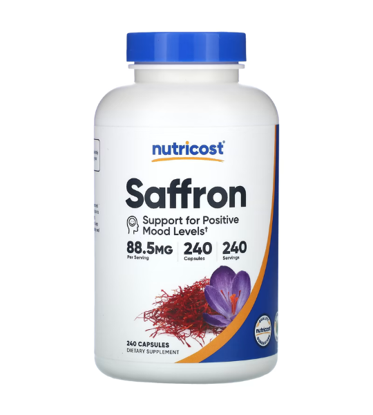Nutricost, Saffron, 88.5 mg, 240 Capsules in Pakistan