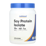 Nutricost, Soy Protein Isolate, Unflavored, 1 lb (454 g) in Pakistan