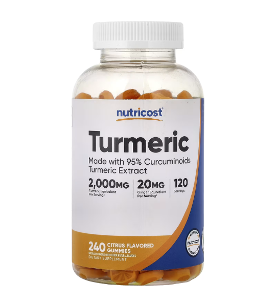 Nutricost, Turmeric, Citrus, 2,000 mg, 240 Gummies in Pakistan