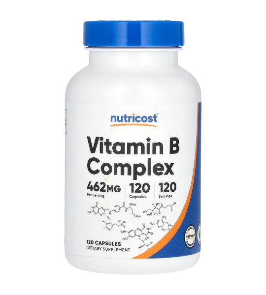 Nutricost, Vitamin B Complex, 462 mg, 120 Capsules in Pakistan