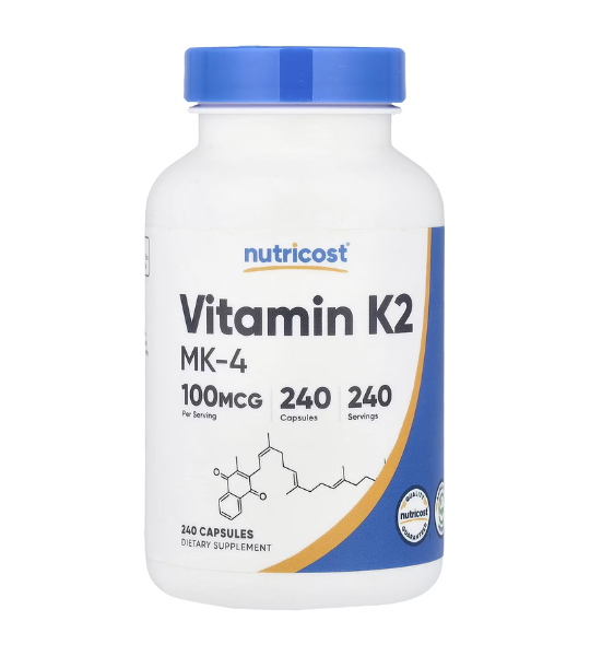 Nutricost, Vitamin K2 MK-4, 100 mcg, 240 Capsules in Pakistan