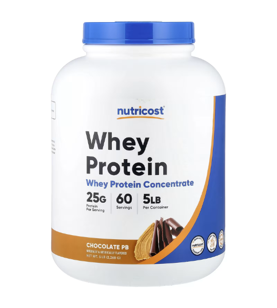 Nutricost, Whey Protein Concentrate, Chocolate PB, 5 lb (2,268 g) in Pakistan