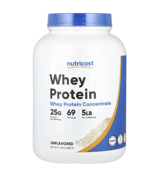 Nutricost, Whey Protein Concentrate, Unflavored, 5 lb (2,268 g) in Pakistan