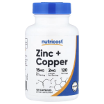 Nutricost, Zinc + Copper, 120 Capsules in Pakistan
