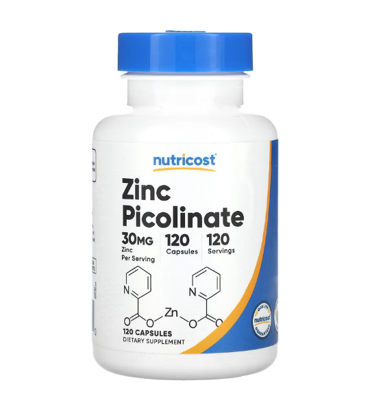 Nutricost, Zinc Picolinate, 30 mg, 120 Capsules in Pakistan