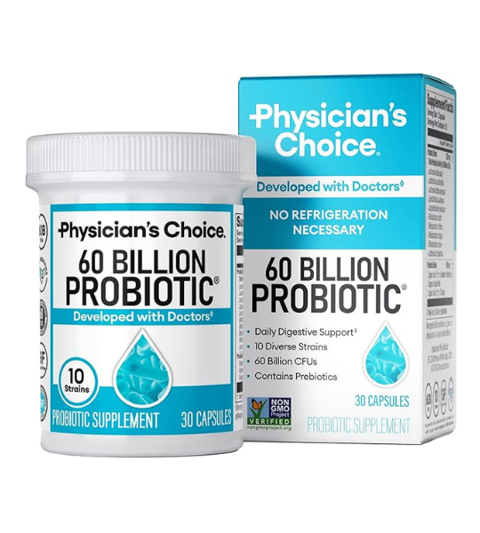 Physician's CHOICE Probiotics 60 Billion CFU 30 Capsules in Pakistan