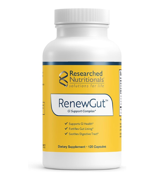 Researched Nutritionals Renew Gut GI Complex Capsules in Pakistan