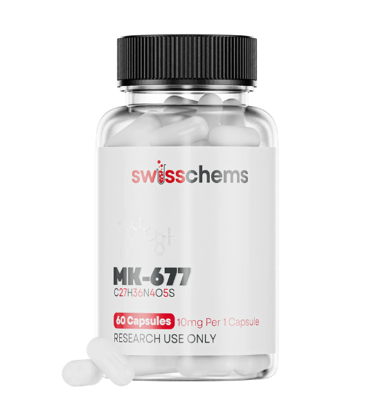 Swiss Chems MK-677 Ibutamoren 10mg Capsules in Karachi