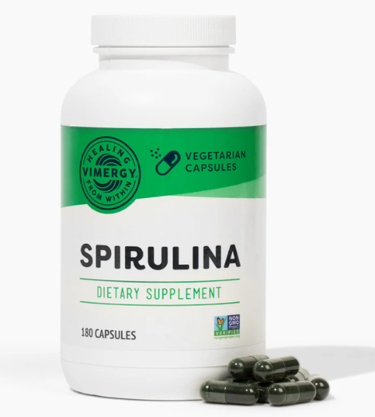 VIMERGY Spirulina 180 Capsules in Pakistan