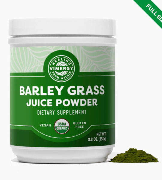 VIMERGY USDA Organic Barley Grass Juice Powder 250g in Pakistan