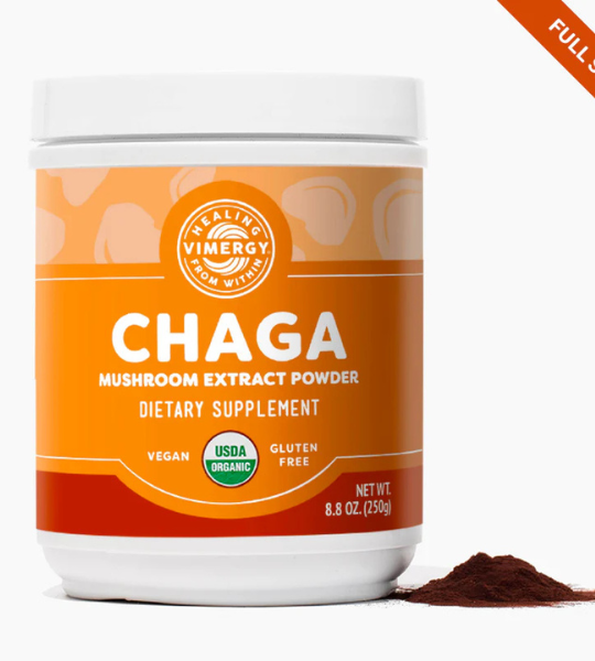 VIMERGY USDA Organic Chaga Powder 250g in Pakistan
