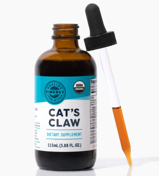 VIMERGY USDA Organic Liquid Cat's Claw 115ml in Pakistan