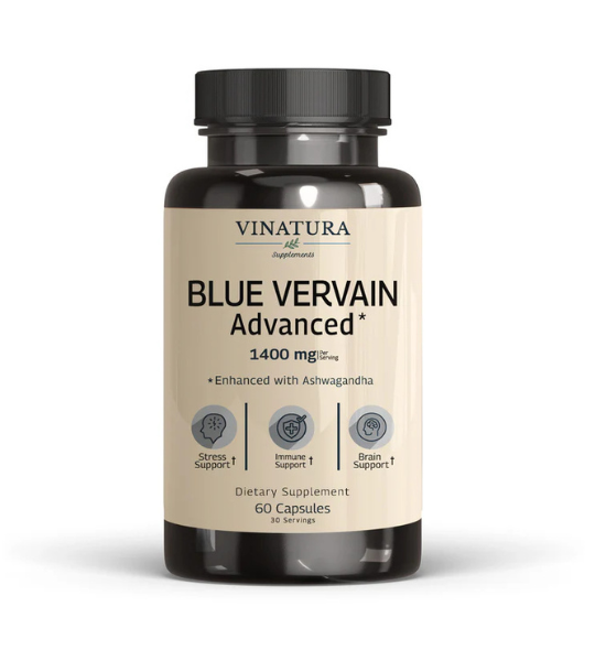 VINATURA Blue Vervain Advanced 1400mg Capsules in Pakistan