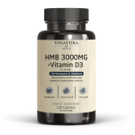VINATURA HMB 3000mg and Vitamin D3 120 Capsules in Pakistan