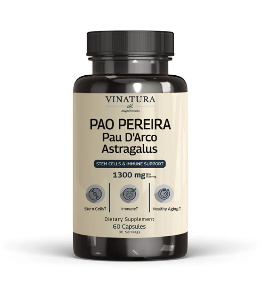 VINATURA Pao Pereira Pau D’Arco Astragalus 1300mg Capsules in Pakistan