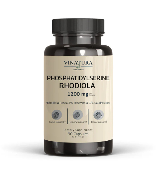 VINATURA PhosphatidylSerine Rhodiola Rosea 1200mg Capsules in Pakistan