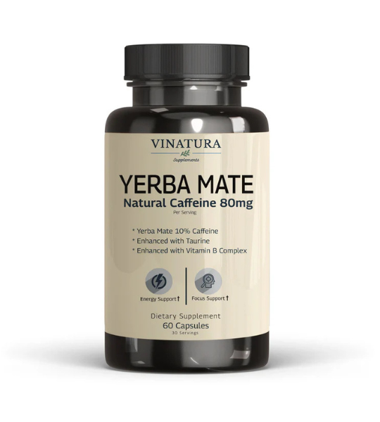 VINATURA Yerba Mate Taurine 1400mg Capsules in Pakistan
