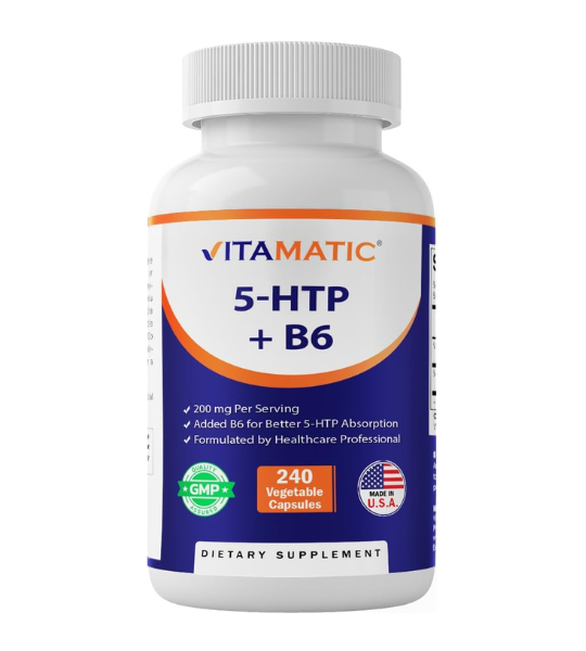 Vitamatic 5-HTP 200mg Capsules in Pakistan