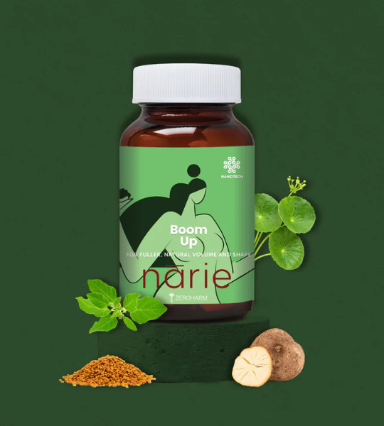 ZEROHARM Narie BoomUp Ayurvedic Breast Increase, Firmness & More for Women 60 Capsules in Pakistan