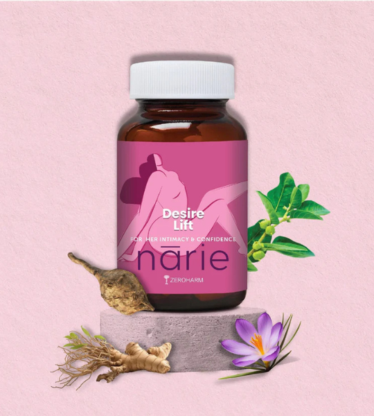 ZEROHARM Narie Desire Lift Capsules for Intimate Wellness in Pakistan